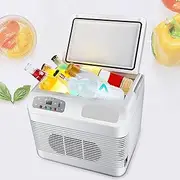 Portable Refrigerator, 12L Freezer Car Refrigerator, Intelligent Temperature Control/Quick Cooling/Three-Mode Power Supply, Suitable for RV, Camping, and Travel Mini Cooler