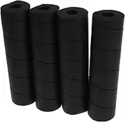 Mikinona Bed Frame Leg Protectors 4 Pieces Furniture Leg Caps Non-Skid Pads Soft Memory Foam Covers for Floor Protection