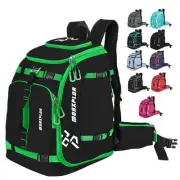 Ski Boot Bag Backpack, 60L padded Ski Gear Bag & Snowboard Boot Bag,Large Cap...