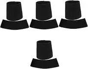 Ciieeo 4sets Neoprene Coffee Cup Sleeves Insulated Hot Cold Drink Covers Reusable Beverage Holders for Portable Easy to Store Present 2pcs*4