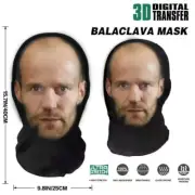 Jason Statham Mask full face funny role play celebrity