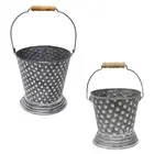 Ironwork Handled Flower Pot Plant Holder Flower Holder