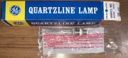 2 GE Quartzline Lamps. 1- Q400CL/MC 400w 250v & 1- Q250CL/MC 250w 130v NEW