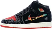 [Nike] Jordan 1 Mid SE Grade School Siempre Familia DN5121-001 (DN5121-001, Numeric_6_Point_5) Black