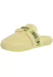UGG Mens Size 12 Fluff It Slip On Sheepskin Slippers 1118150 Margarita