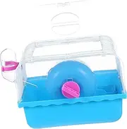 Portable Pet Cage Food Bowl Hamster Chinchilla Small Animal Home Easy to Clean Plastic Safe Comfortable Nest