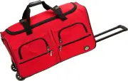 Melbourne Hardside Expandable Spinner Wheel Luggage, RED, 30", Melbourne Hardsid
