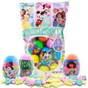 DISNEY CANDY FILLED EASTER EGGS 14 Eggs Character Mickey Minnie Princesses NEW