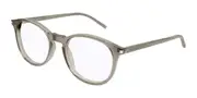 Saint Laurent SL 106 025 Men's Glasses Brown Size 50 - Private Health Rebate - Blue Light Block Available