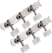 DRESSOOS Classical Guitar Tuning Pegs Set Locking Tuners for Acoustic Guitars Easy Install Tuning Pegs Replacement