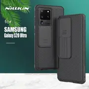 Nillkin For Samsung Galaxy S20 Ultra 5G Case, CamShield Series Slim Stylish Protective Case with Slide Camera Cover (Black)