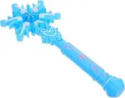JECOMPRIS Light Up Snowflake Fairy Wand for Spinning Princess Music Wand for Pretend Play for Christmas Parties and Holiday Stocking Stuffers