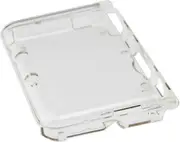 Transparent Hard Shell Case Cover Compatible with Nintendo 3DS XL / LL, Replacement Protective 3DS XL Crystal Clear Housing Case (Not Compatible with