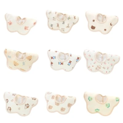 Baby Feeding Bibs Drooling Apron Newborns Burp Cloths Infant Supplies Petal Bib
