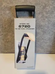 Can Crusher Wall Mounted Aluminum Can Crusher 16oz Bottle Opener