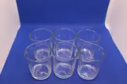 Candle Making 6 Pack Thick Glass , Bulk Clear round for ,