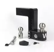 Weigh Safe 8in Drop Hitch w/Built-in Scale and 3in Shank (8K/21K GTWR) w/WS05