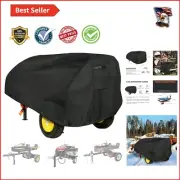 Universal 420D Polyester Fiber Log Splitter Cover - Comprehensive Protection