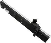Ｂｅｓｇａ Miter Gauge Fence Metal,Lightweight,DIY,Professional,Sturdy Accessories,Woodworking Tool for Band Saw Table Saw, Fence Limit stop