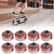 Kateboard Bearings Plate Replacement Silent 608-2RS ABEC-11 Integrated