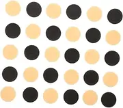 ibasenice Checker Game Pieces 32pcs Round Plastic Checkers Set Easy to Carry Ideal for Travel Home Games