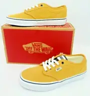 Vans Atwood Retro Sport Honey Gold Shoes Mens 7.5 or Womens 9 Suede Sneaker
