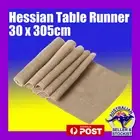 *CLEARANCE* Table Runner Hessian Burlap Wedding Rustic Party Event 30CM X 305CM