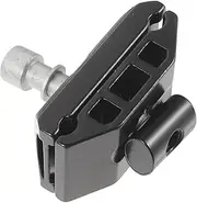 Alasum Saddlepole Clamp for Bike Durable Metal Seatpost Clip Fixing Head for Standard Rail Saddles Lightweight Easy to Install and Adjust