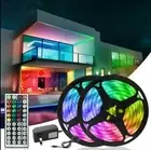 32.8ft 65.6ft LED Strip Lights 5050 Sync Bluetooth Remote Room Light Kit