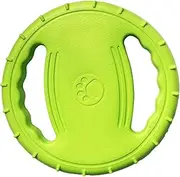 Pet Dog Flying Disc EVA Dog Training Ring with Handles Dog Flyer Toys Outdoor Activity Floating Fetch Toy