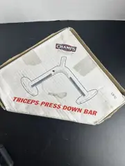 LAT Pull down Cable Attachment, Tricep Press down Bar, V-Shaped Bar STEEL ️