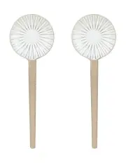 [Robert Gordon] Dessert Story Spoon Set 2 Pack in White Opaque