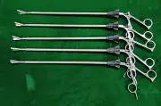 5pc Laparoscopic Gall Bladder Extractor/ Claw Forceps 10mm Reusable Instruments