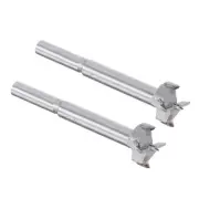 2pcs Forstner Drill Bits - [19mm] Carbide Wood Auger Opener Boring Bit, Gray