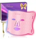 Red Light Therapy for Face, LED Face Mask Light Therapy Enhance Red Light