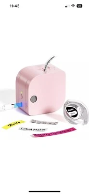 NEW Phomemo Label Maker Label Printer P12Pro Portable Bluetooth Wireless +1 Tape