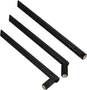 3 Pack 915MHz Antenna - 3.5dBi 90 Degree Foldable Long Range Rubber Replacement Antenna Compatible with LoRa LoRaWAN WiFi Communication