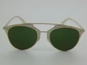 Christian Dior Reflected TUP1E Pale Gold/White Aviator 52mm Sunglasses