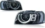 Car Lights Compatible for Land Rover Freelander 2 Headlights 2010-2015 LED Projetor Head Lamp Daytime Running Light Auto Accessories