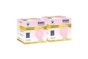 50Pcs KN95 N95 Disposable Face Mask -Pink