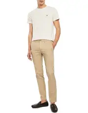 [Tommy Hilfiger] 1985 Bleecker Slim Chino in Batique Khaki