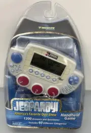 Vintage Y2K Tiger Games Jeopardy Handheld Electronic Quiz Show Hasbro New