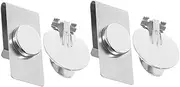 [TEMPNAP] Magnetic Tie Clip Stainless Tie Clip Tie Collar Bar Pin Silver Stainless Steel
