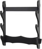 Three Tier Wall Mount Sword Katana Display Stand