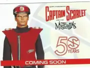 CAPTAIN SCARLET & THE MYSTERONS 50 YEARS PROMO PR1 BY UNSTOPPABLE CARDS 2017