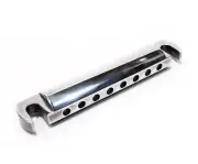 Peters 8 string lap steel extended range guitar bridge w/ std studs, USA made