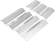 47628 87048 Heat Plates Flame Tamer 4 Burner Grill Replacement Parts for Bull 26038 26039 47629 69008 Bull Angus, Cal Flame G Series G3 G4 P4 Lion Premium L60000 L75000 Stainless Steel Heat Shield