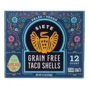 Siete - Taco Shells Grain Free - Case of 12 - 5.5 OZ