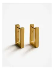 [Trenery] Nola Huggie Earrings in Gold