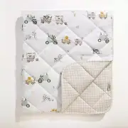 Cot Comforter - Tractor Ride